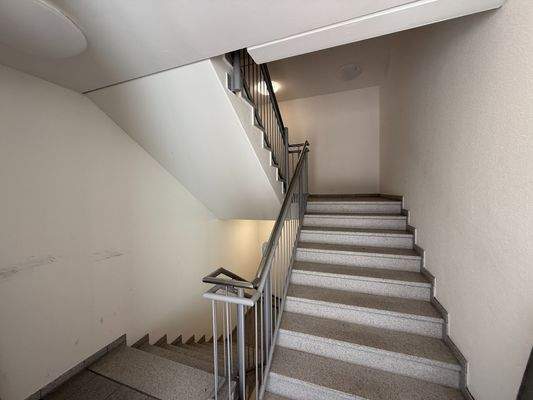 Gepflegtes Treppenhaus