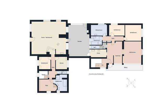 Grundriss ohne Maßstab OG