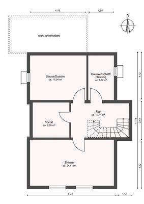 Grundriss Kellergeschoss