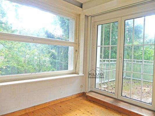 Loggia Wohnung im OG