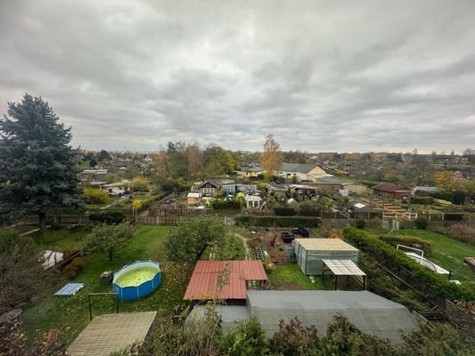 Blick vom Dachbalkon