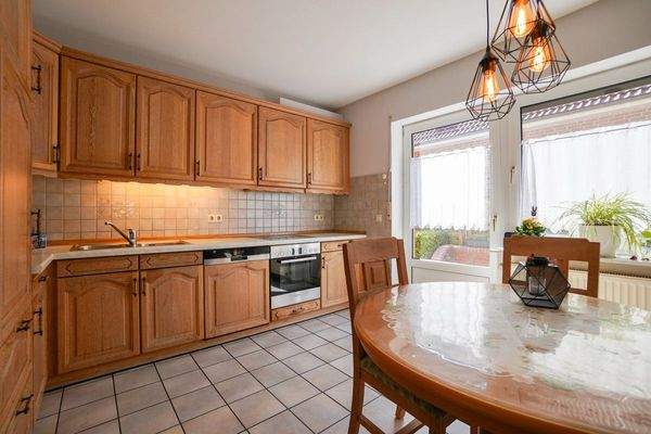 Küche und Essbereich