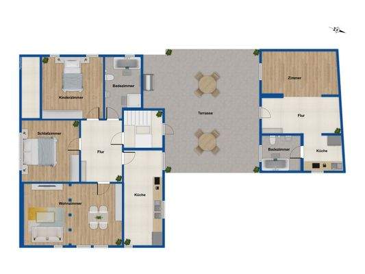 Grundriss Obergeschoss