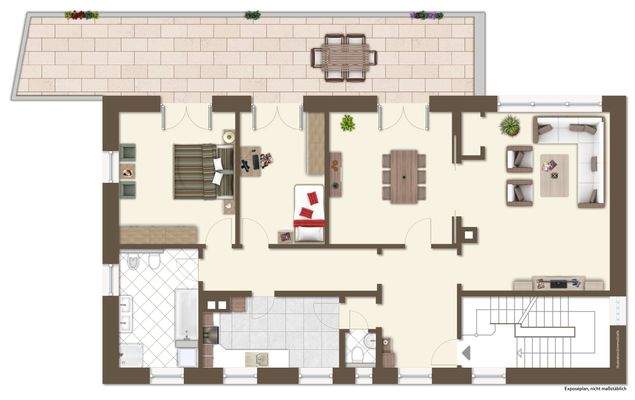 Grundriss Visualisierung