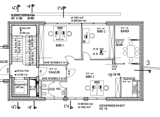 Grundriss Plan GE19