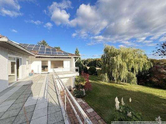 Blick von der Terrasse