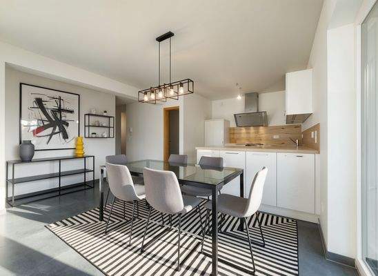 moderne Einbauküche - (KI generiert)