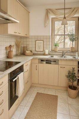 Einrichtungsbeispiel Küche KI generiert 