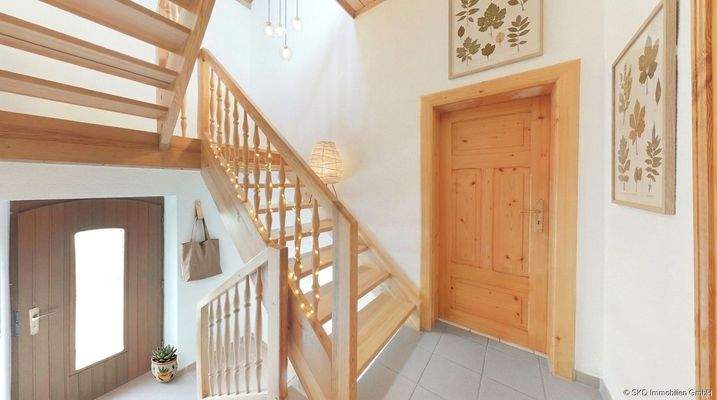 Das Treppenhaus (KI-generiert) 