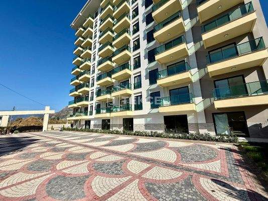 Sea Views Apartments in a Complex in Alanya
