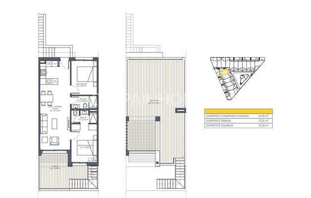 Flats with Communal Features in San Fulgencio, Alicante