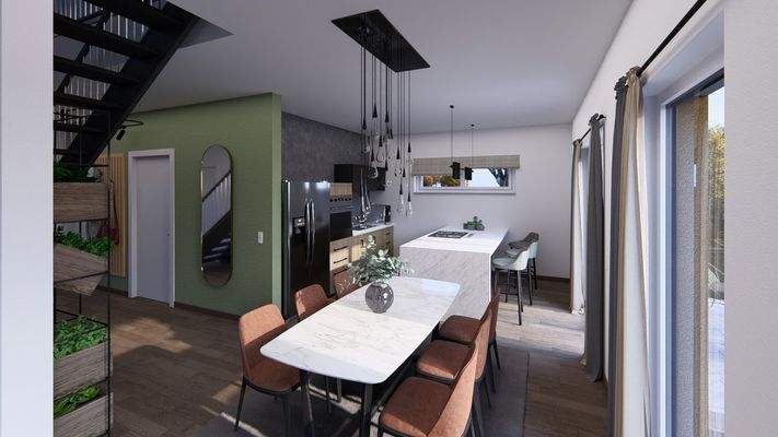 Ansicht Esszimmer