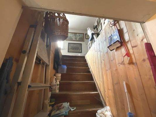 Aufgang zum Dachgeschoss