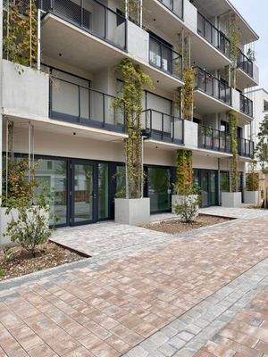 Moderne Mehrfamilienhäuser