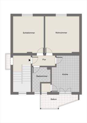 Grundriss Obergeschoss