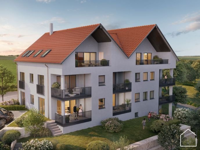 KÖNIGHEIM - Gemütliche 4 Zimmer Dach Wohnung | im Bau