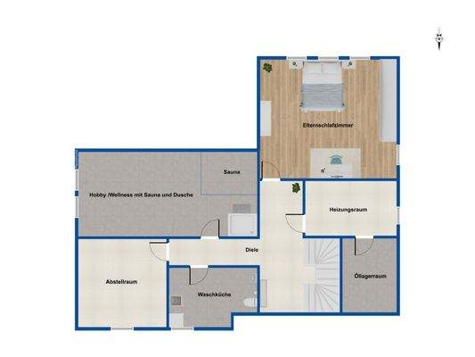 Grundriss - Untergeschoss