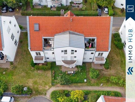 Hausansicht Vogelperspektive