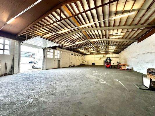 ebenerdige Halle, befahrbar