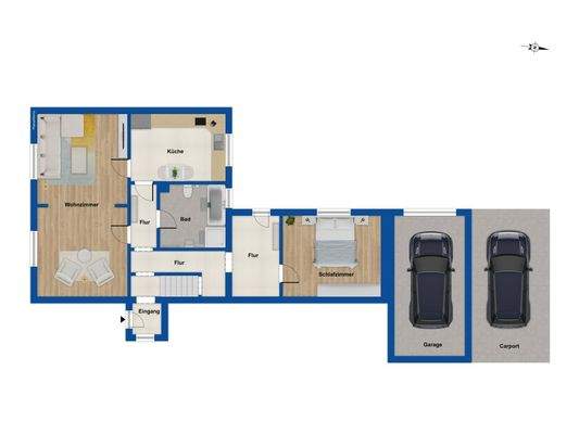 Grundriss Erdgeschoss