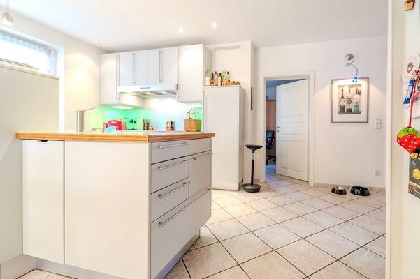 Ansicht Küche/ Büro