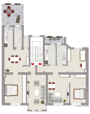 Grundriss 2. Obergeschoss
