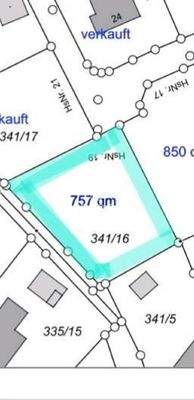 Grundstück Kupferberg Karte