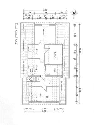 Grundriss Dachgeschoss