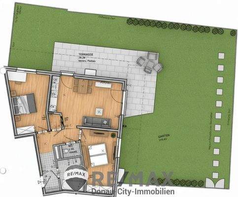 09. Eigentumswohnung 1210 Wien - Grundriss