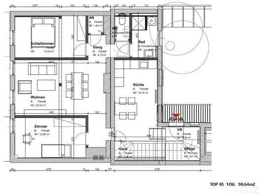 Plan Ebene 1