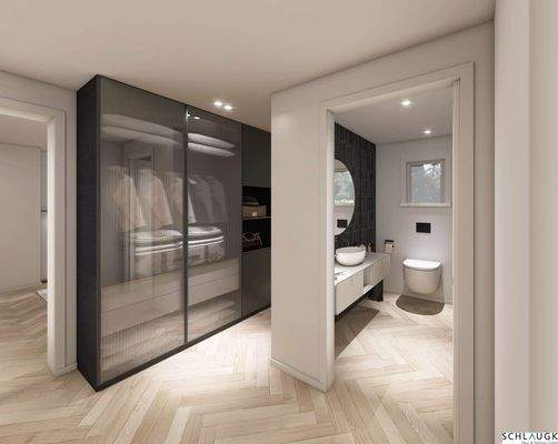 1. OG Küche und WC Beispiel nach Renovierung