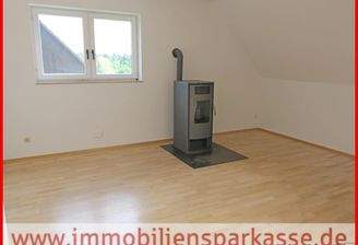 Wohnzimmer mit Kaminofen