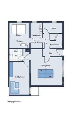 Grundriss Keller