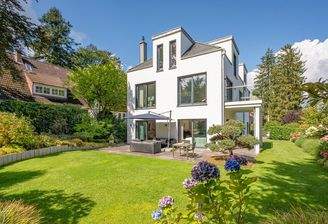 Südansicht der Immobilie