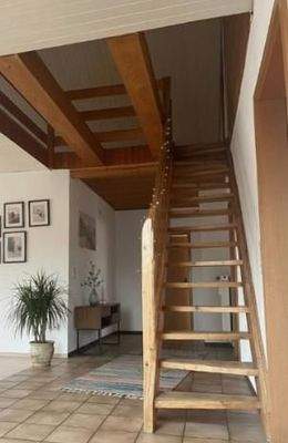 ...Treppe zum Studio