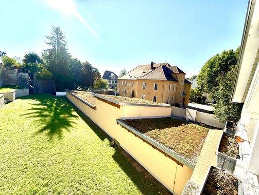 Der Blick von Ihrer Loggia gen Süd-Osten