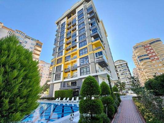 Sea View Furnished Apartments for Sale in Alanya