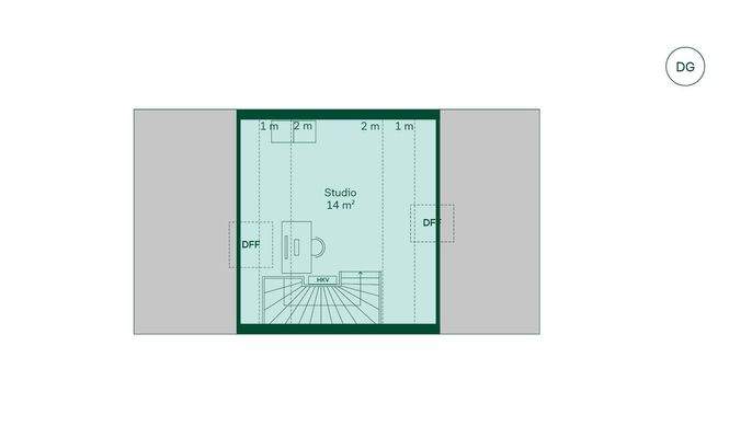 Doppelhaus Grundriss DG