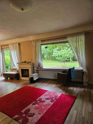 Grüner Gartenblick, Wohnzimmer