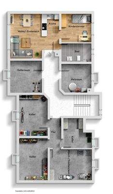 Grundriss Untergeschoss