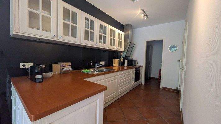 offene Küche zum Wohnzimmer