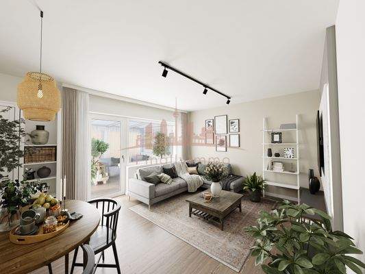 Wohnzimmer Visualisierung