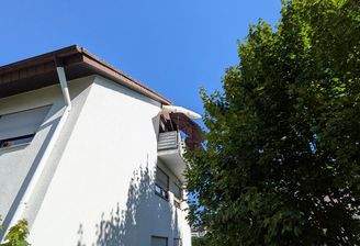 Haus seitlich