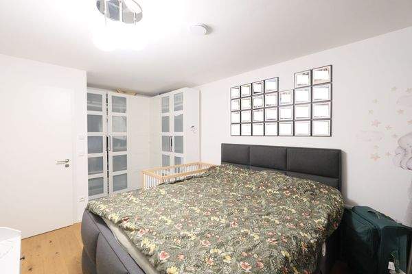 Schlafzimmer Erdgeschoss.