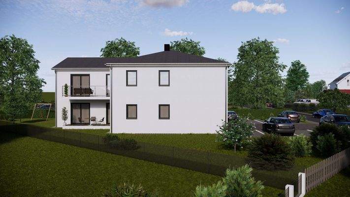 Visualisierung Ansicht Westen