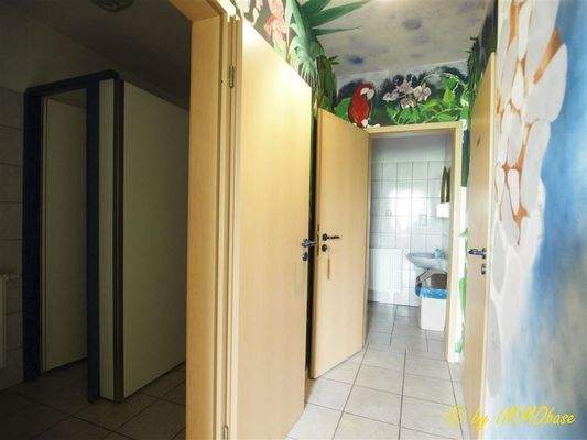 Toiletten für Damen und Herren