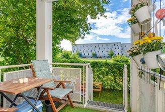 Balkon Hochparterre