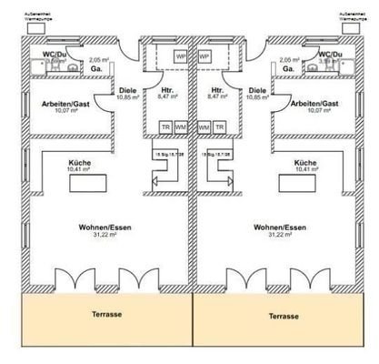 Grundriss Erdgeschoss