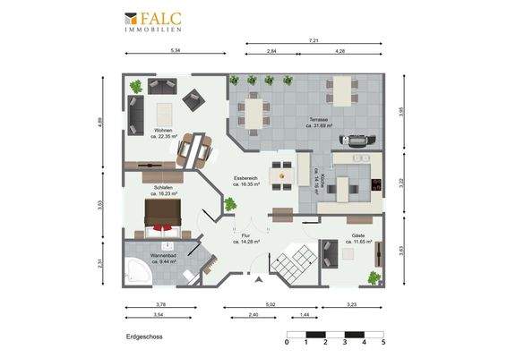 Grundriss Erdgeschoss