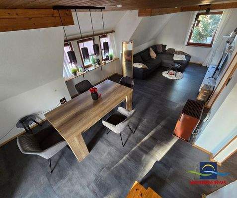 Blick in das OG, vom DG aus